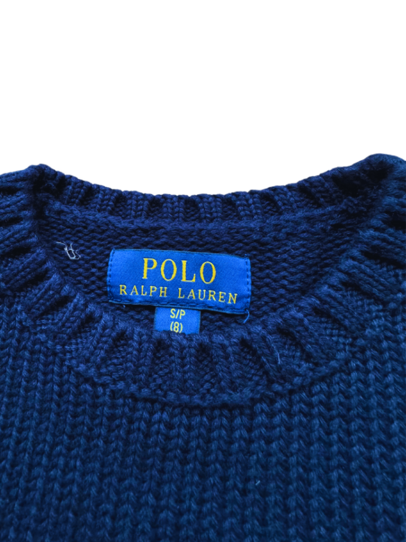 Pullover Blau, Rot, Weiß Gr.128 / 8 | Polo Ralph Lauren