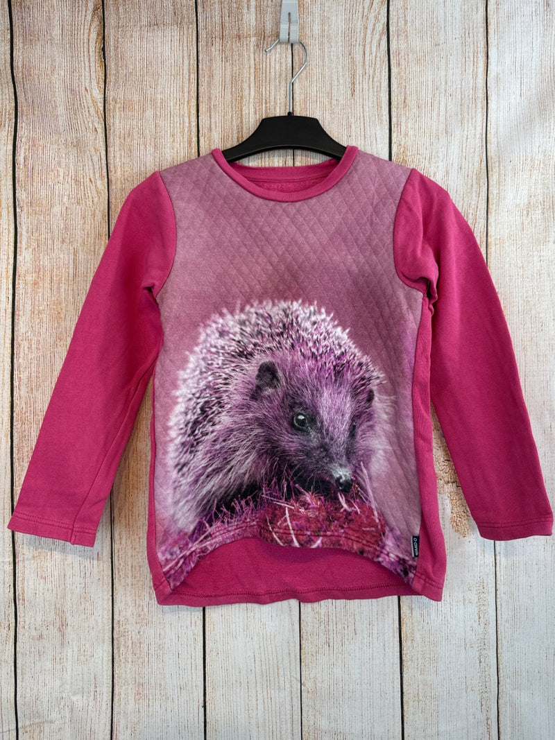 Jako-o Pullover Pink m. Igel Gr. 128/134