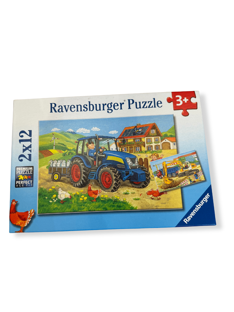 Puzzle 2x 12 Teile, ab 3 Jahre | Ravensburger