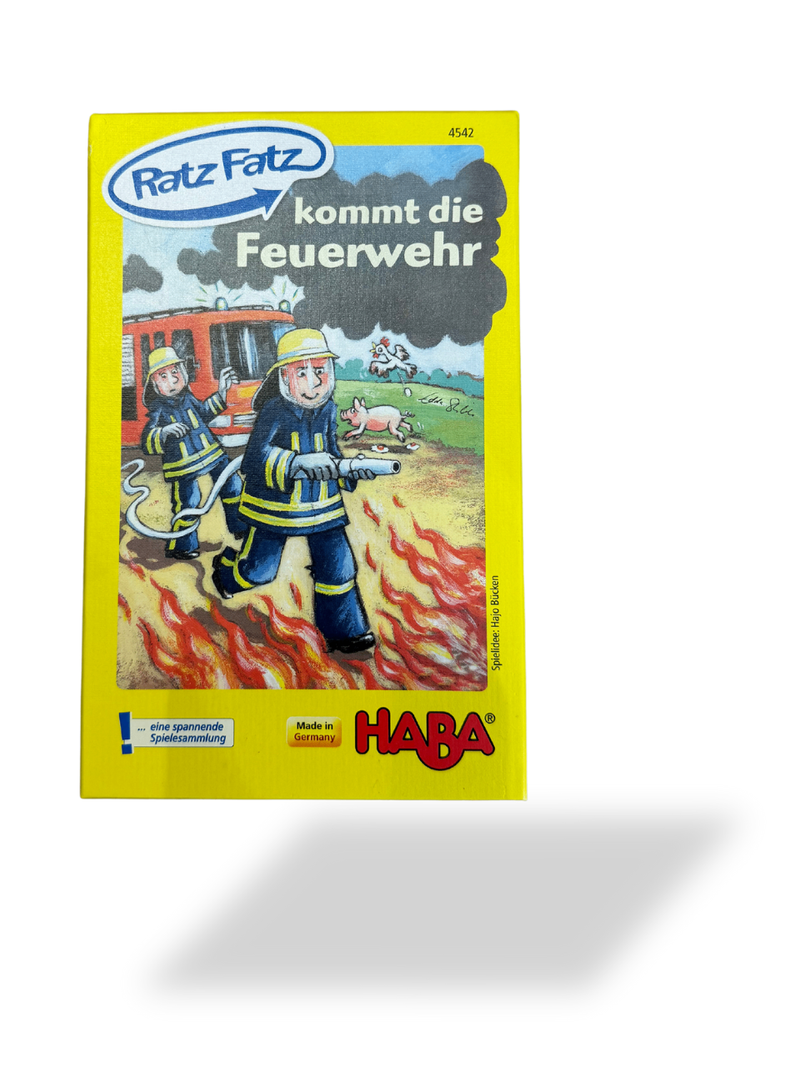 Spiel "Ratzfatz kommt die Feuerwehr" | Haba