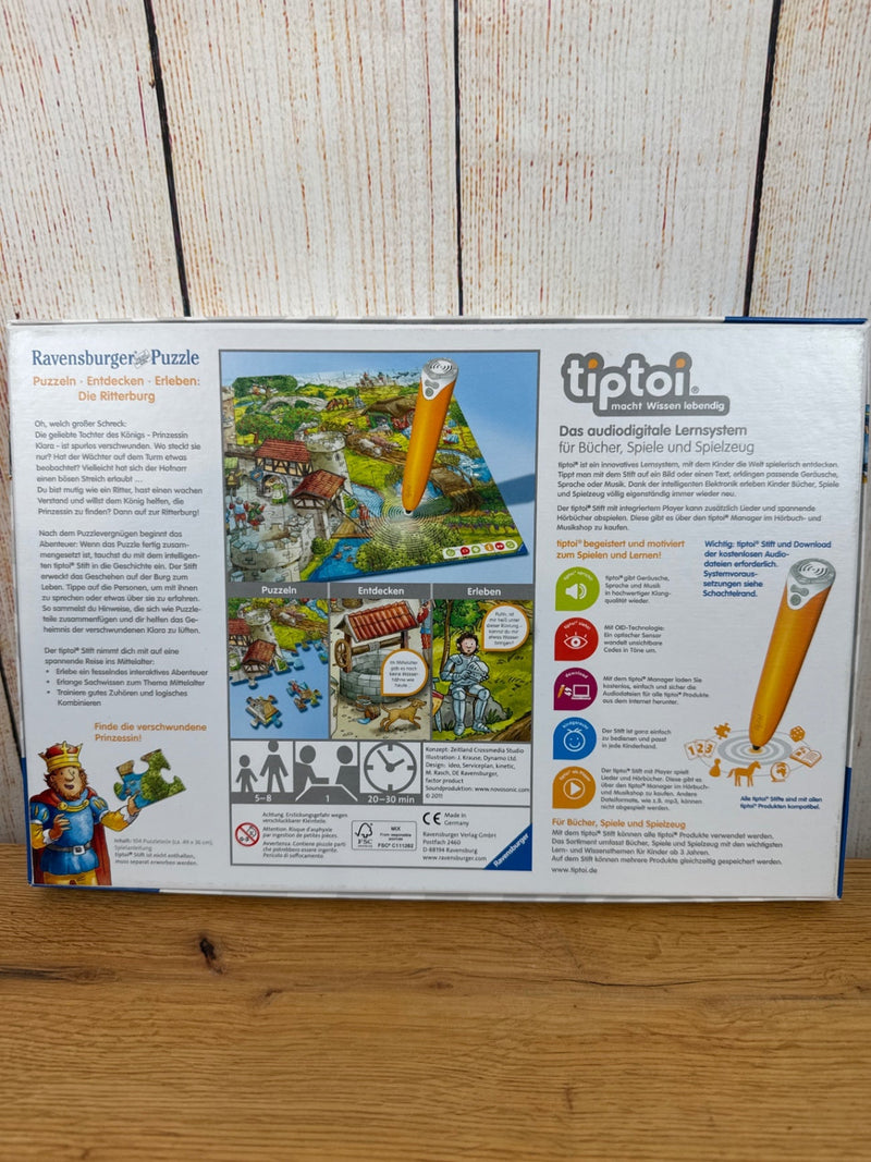 Ravensburger - Tip Toi Puzzle Die Ritterburg 100 Teile