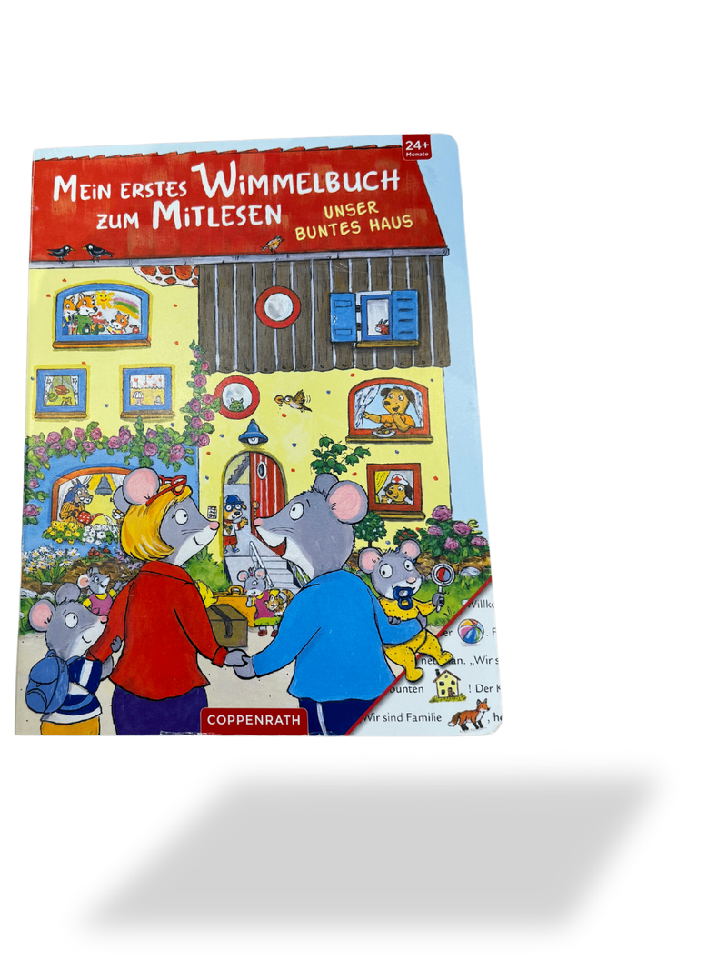 Buch "Mein erstes Wimmebuch zum Mitlesen" | Coppenrath