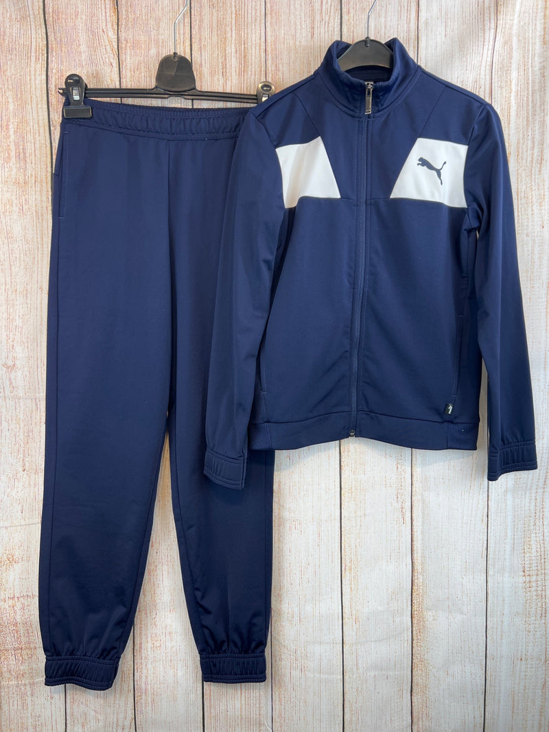 Puma Jogginganzug Dunkelblau Gr. 152