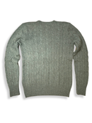 Pullover Kaschmir Zopfmuster Olivgrün Gr.10-12 | Polo Ralph Lauren