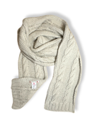 Schal und Mütze Creme Gr.5 | Bonpoint