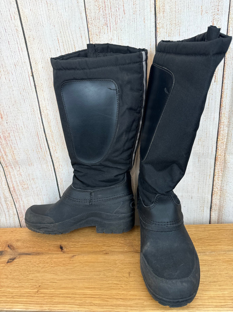 Busse Thermo Reitstiefel Schwarz Gr. 34