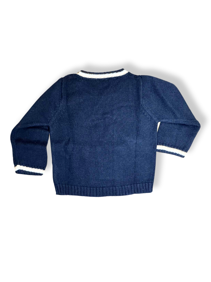 Pullover Marineblau Gr.18-14m | Jacadi