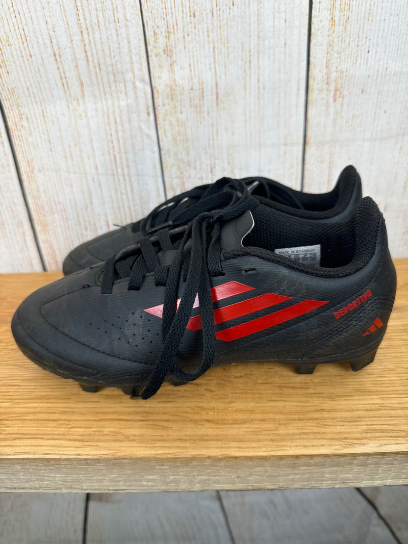 Adidas FuBballschuhe schwarz rot Gr. 33