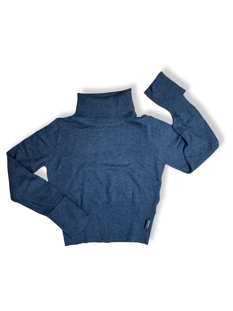 Rollkragenpullover Blau Gr.116 | Jottum