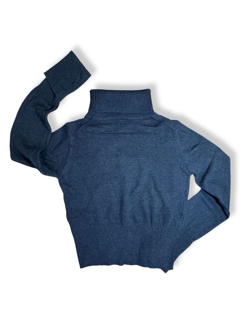 Rollkragenpullover Blau Gr.116 | Jottum