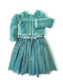 Jacke Fake Four Türkis Gr.146 | bengh per principesse