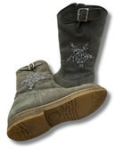 Stiefel gefüttertt Grau Gr.31 | Clic!