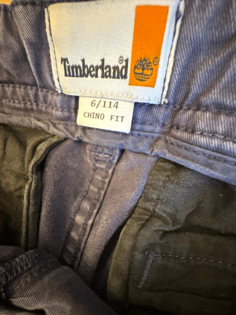 Chino Hose Blau Gr.116 | Timberland