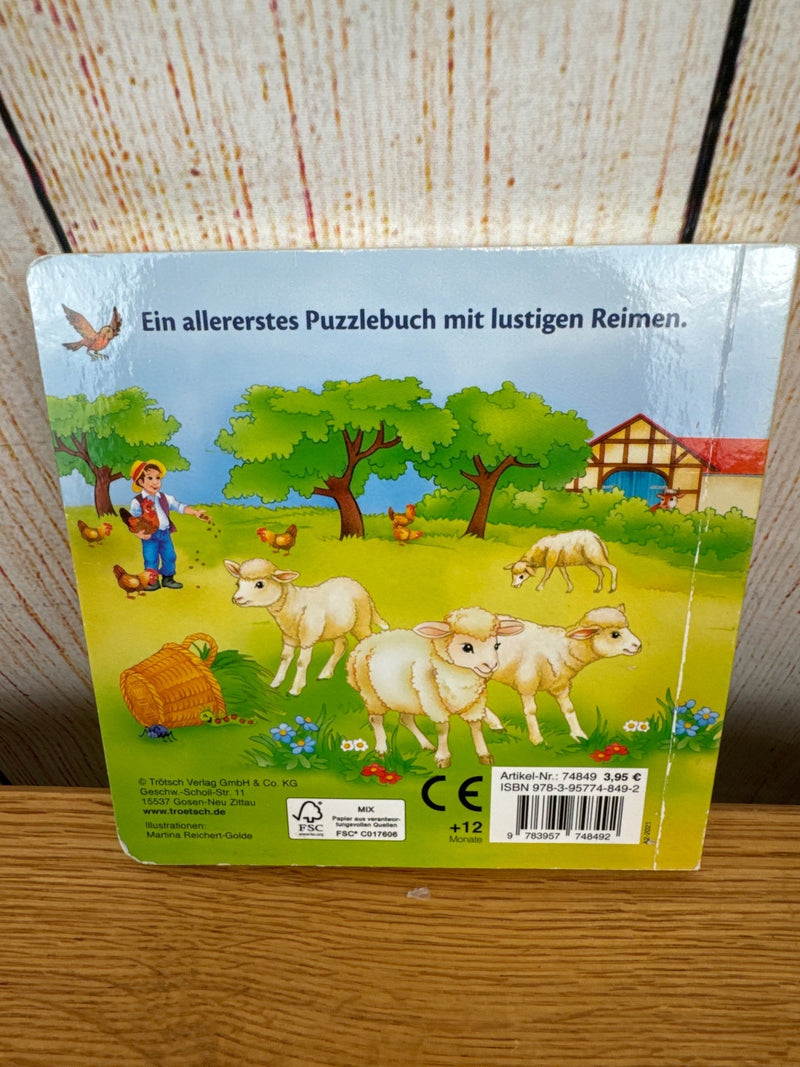 Trötsch Verlag: Mein erstes Puzzlebuch Bauernhof