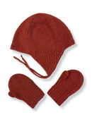 Mützenset Rot Gr.1-2 | Unbekannt