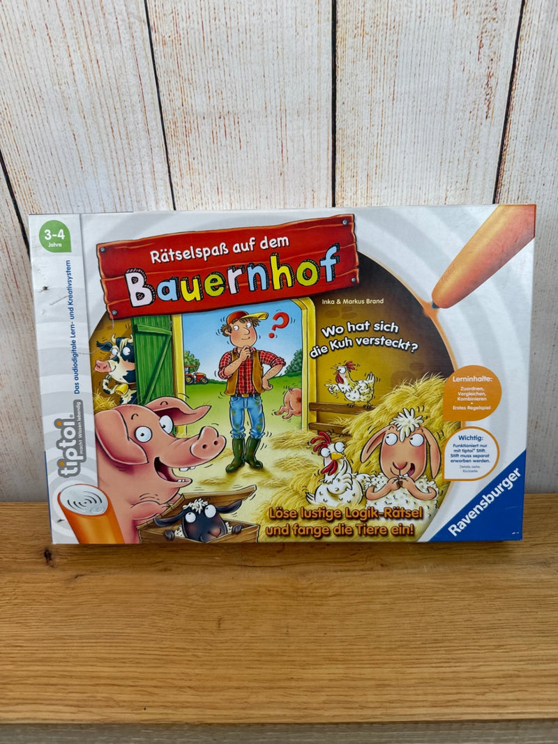 Ravensburger - Tip Toi: Rätselspaß auf dem Bauernhof ab 3 Jahren