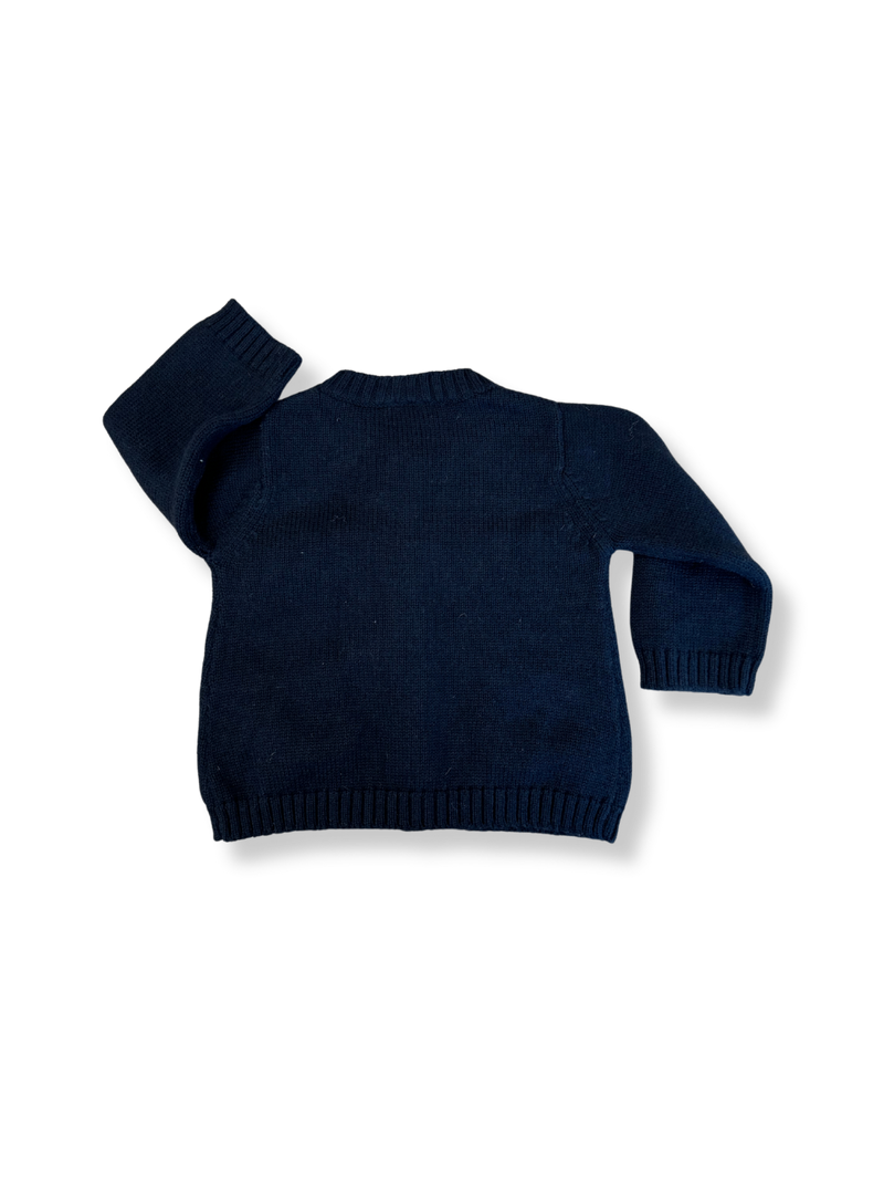 Cardigan Dunkelblau Gr.62/68 | Petit Bateau