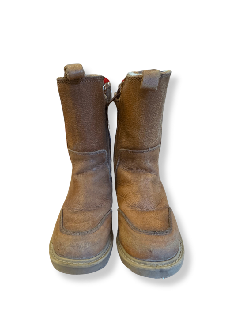 Stiefel Lamfell gefüttert Braun Gr.30 | Wheat