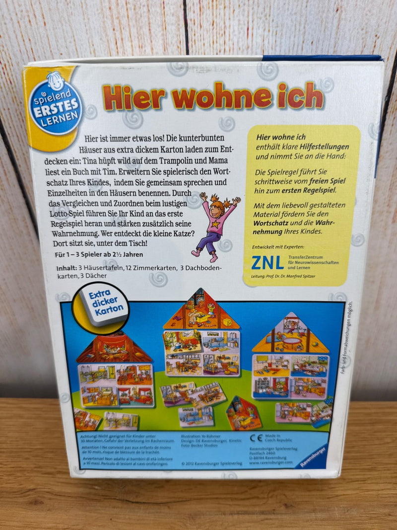 Ravensburger: Hier wohne ich ab 2,5 Jahren