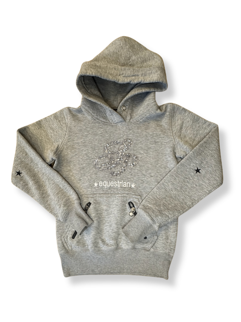 Hoodie Grau Gr.146 | Equestrian