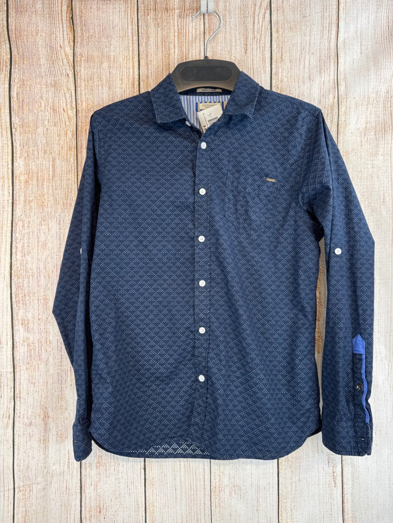 scotch & soda festliches Langarmhemd Gr. 152