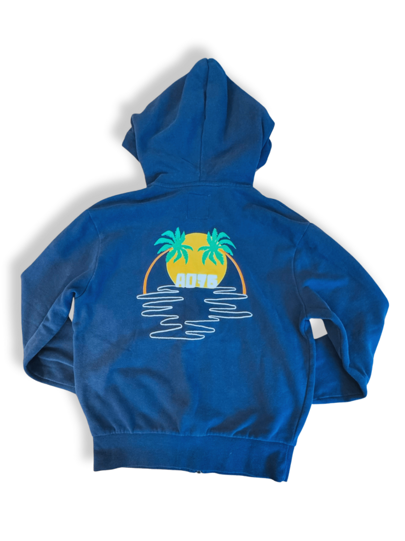 Kapuzenjacke Blau Gr.10-12 | American Outfitters