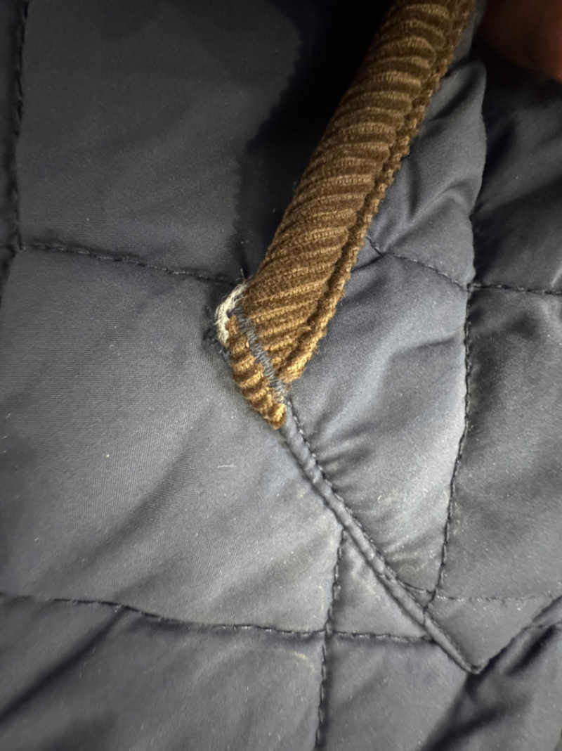 Stepp-Jacke mit Cord-Kragen Gr.7 | Polo Ralph Lauren