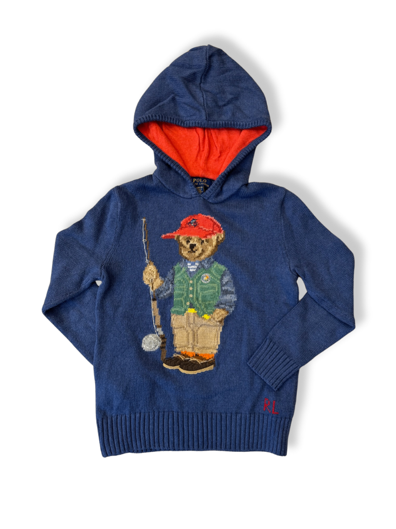 Kapuzenpullover Blau Gr.10-12 | Ralph Lauren