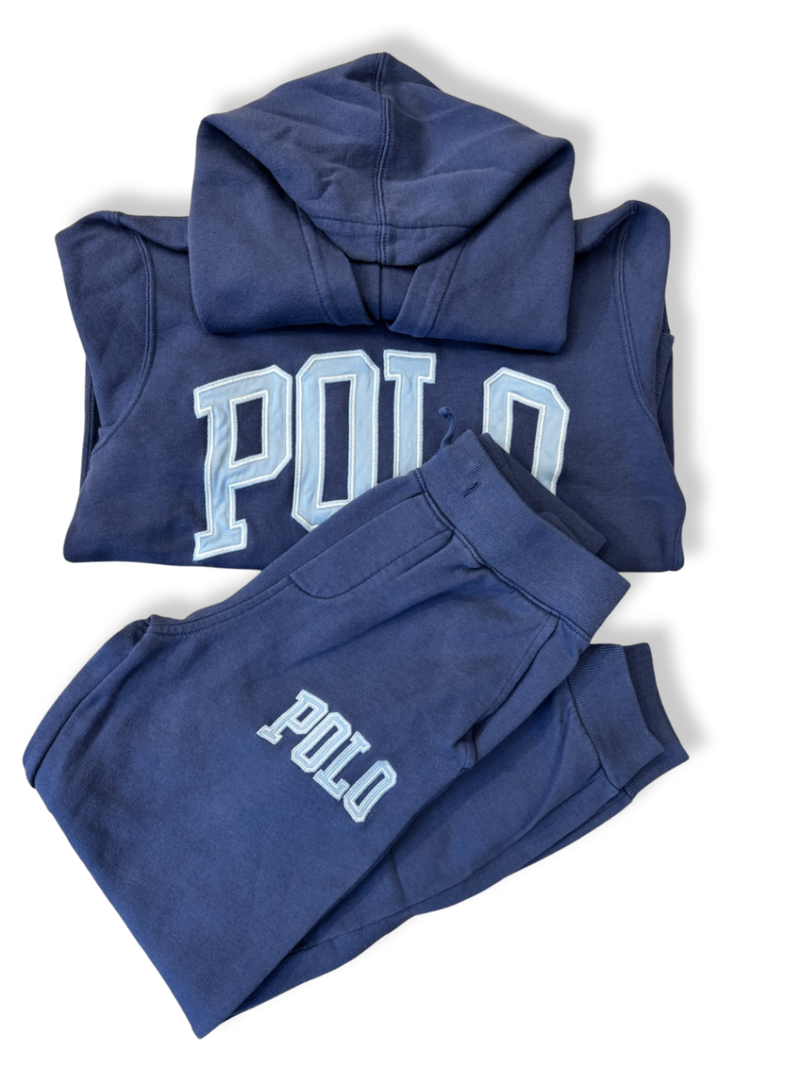 Set: Jogginganzug Blau Gr.10-12 | Polo