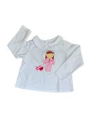 Pyjama Weiß, Rosa Gr.6 | Jacadi