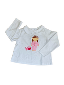 Pyjama Weiß, Rosa Gr.6 | Jacadi