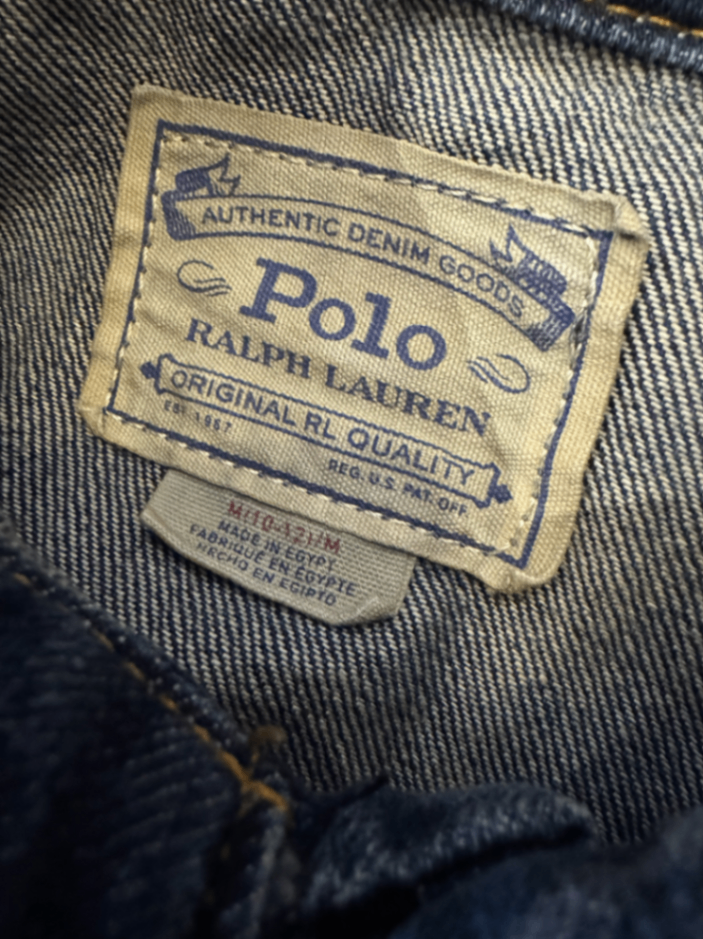 Jeansjacke Blau Gr.10 | Ralph Lauren