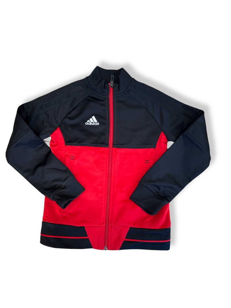 Jacken Rot und Schwarz Gr.122 | Adidas