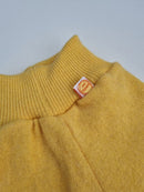 Mitwachs-Hose 62/68 aus Upcycling Wolle in Pastellgelb - Jawoll Baby