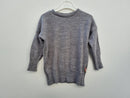 Pullover Longsleeve für Babys Kleinkinder 86/92 aus Upcycling Wolle in Grau