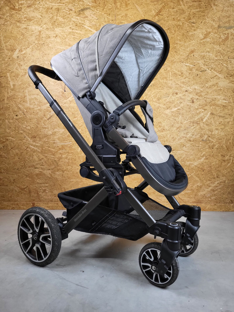 Hartan - Mercedes Benz Avantgarde Gtx Kombikinderwagen (babywanne und Sportsitz) - Grau in sehr Gutem Zustand