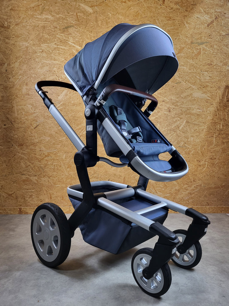 Joolz - Day 2 combi stroller (sports seat + carrycot) - blue in good condition 