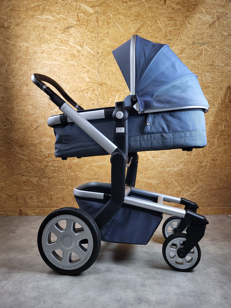 Joolz - Day 2 combi stroller (sports seat + carrycot) - blue in good condition 