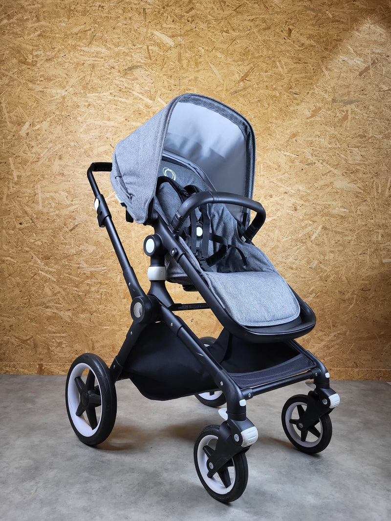 Bugaboo Lynx - Kombikinderwagen (Liegewanne und Sportsitz) - Grau in sehr gutem Zustand