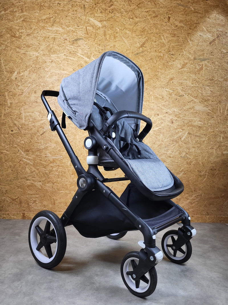 Bugaboo Lynx - Kombikinderwagen (Liegewanne und Sportsitz) - Grau in sehr gutem Zustand