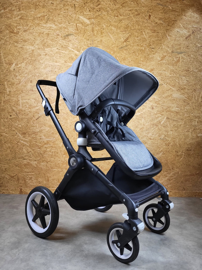 Bugaboo Lynx - Kombikinderwagen (Liegewanne und Sportsitz) - Grau in sehr gutem Zustand