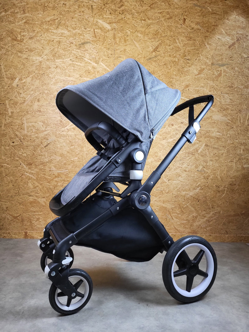 Bugaboo Lynx - Kombikinderwagen (Liegewanne und Sportsitz) - Grau in sehr gutem Zustand