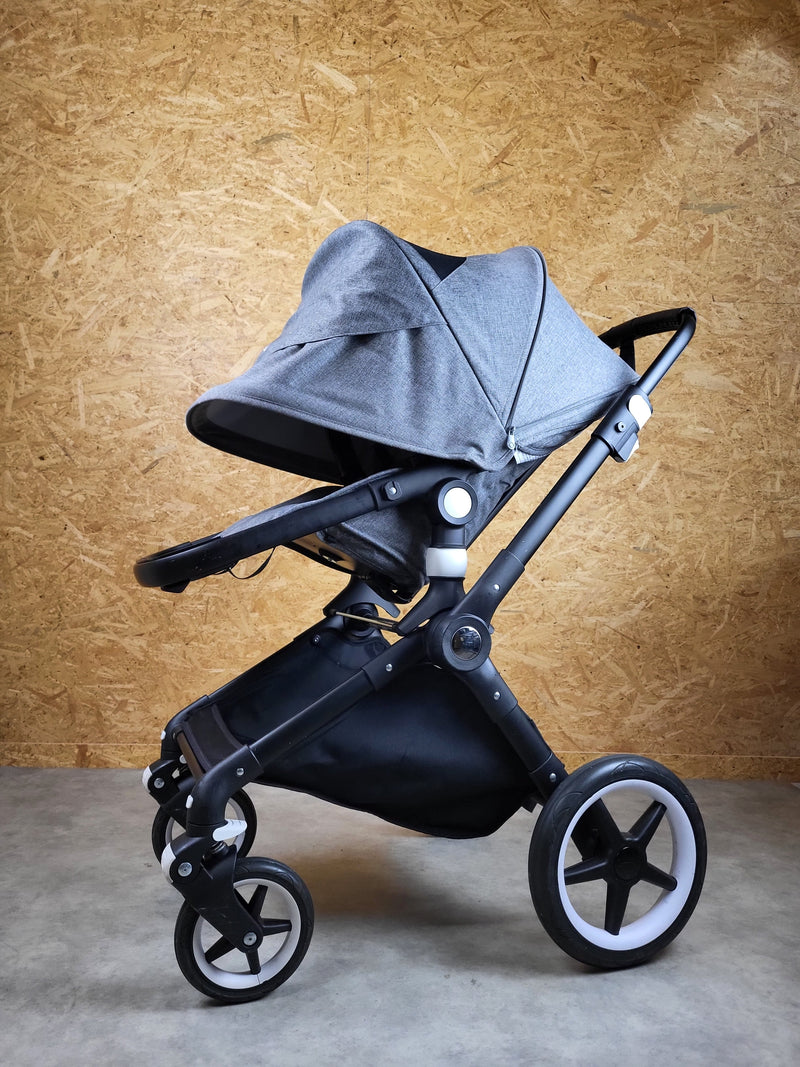 Bugaboo Lynx - Kombikinderwagen (Liegewanne und Sportsitz) - Grau in sehr gutem Zustand