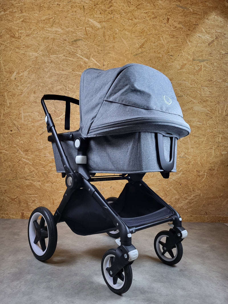 Bugaboo Lynx - Kombikinderwagen (Liegewanne und Sportsitz) - Grau in sehr gutem Zustand