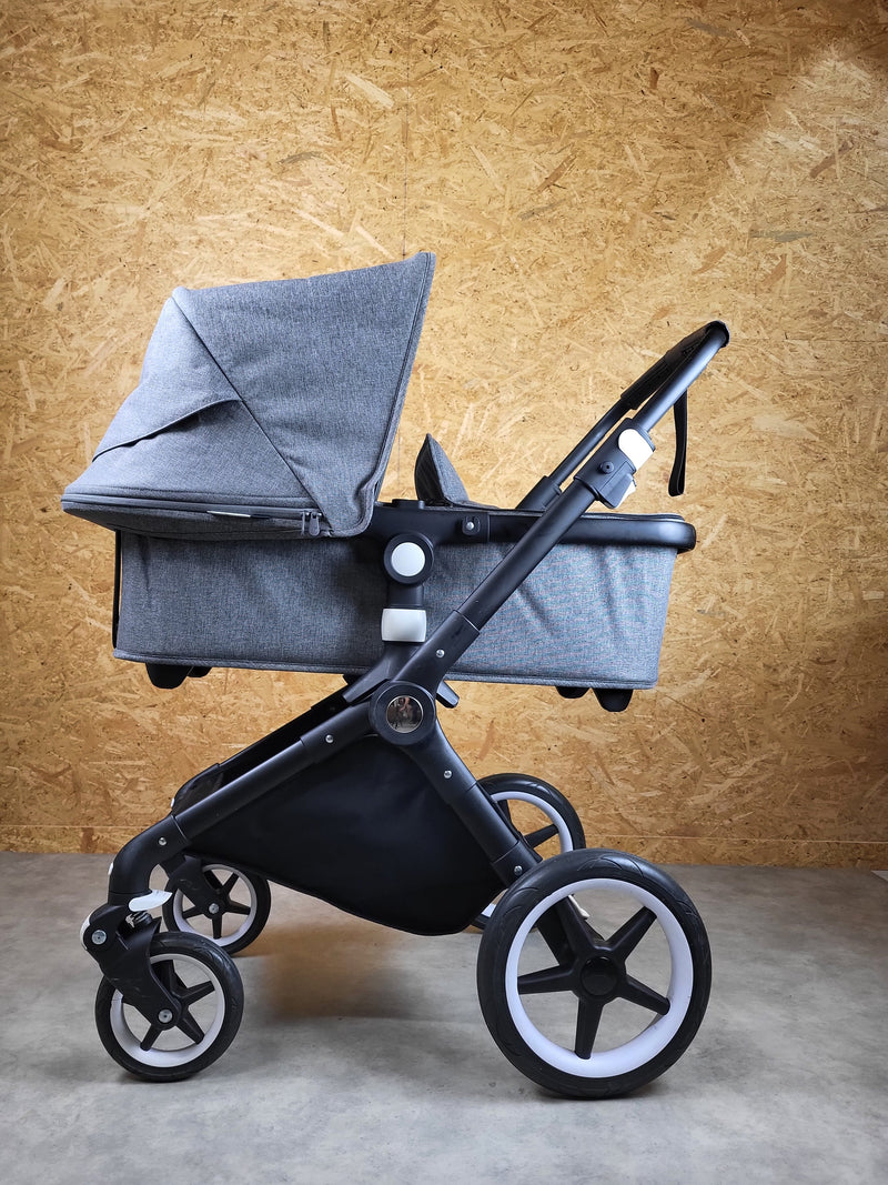 Bugaboo Lynx - Kombikinderwagen (Liegewanne und Sportsitz) - Grau in sehr gutem Zustand