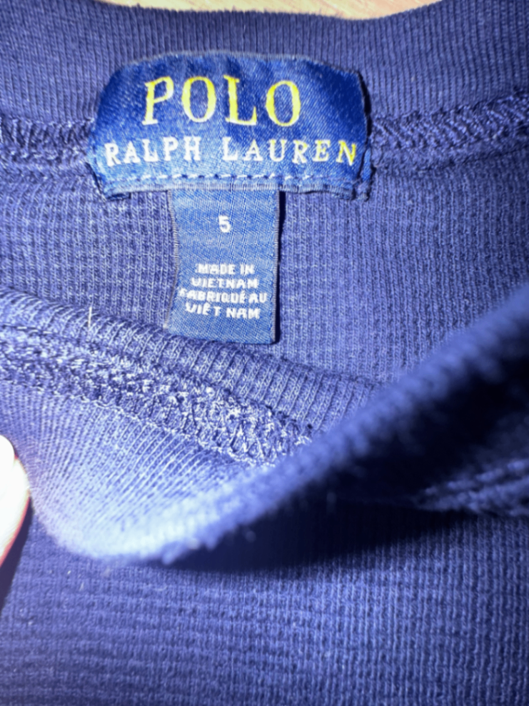 Pullover Blau Gr.5 | Polo Ralph Lauren