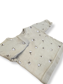 Sweater Beige mit Blumen Gr.92/98 |