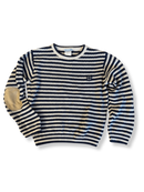 Pullover Blau und Beige Gr.6 | Tutto Piccolo