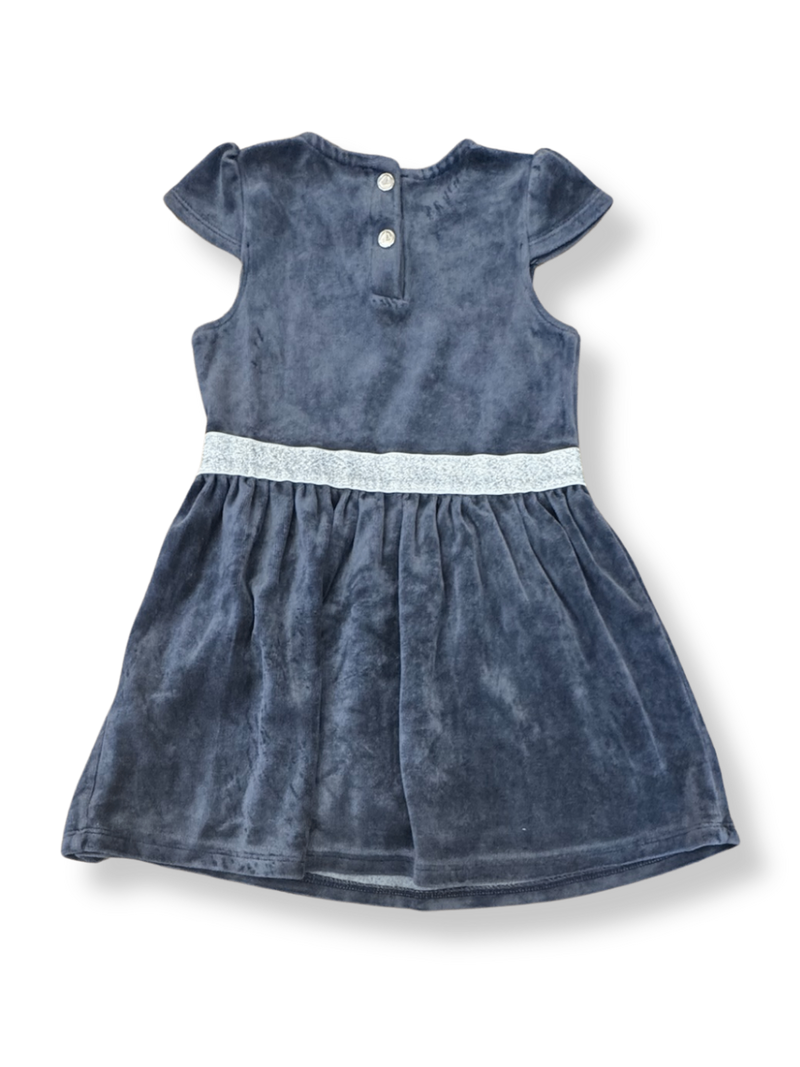 Festliches Samt-Kleid Gr.104 | Petit Bateau