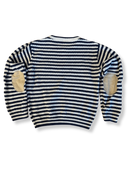 Pullover Blau und Beige Gr.6 | Tutto Piccolo